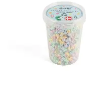 Dantoy Perler - 1580 stk. - Pastel Gjenvinning - - OneSize - Perler