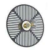 Market Set Waterlily vegglampe svart