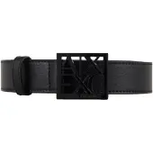 Armani Exchange for woman. 9411300A87400020 Black belt (70cm), Casual, Synthetic, Imitation leather