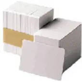 Zebra - Polyvinylklorid (PVC) - 30 mille - hvit - CR-80 Card (85.6 x 54 mm) 500 kort High Coercivity Magnetic Stripe-kort - for Zebra P100i, P110i, P110m, P120i, P330i, P330m, P430i ZXP Series 8