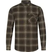 Seeland Glen Flannel Shirt Men Pine Green Check XL