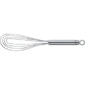 Rösle Whisk flat 27 cm Steel