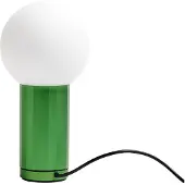 HAY Turn on LED-bordlampe med dimmer, fot grønn