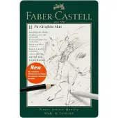 Faber Castell Set Pitt Graphite Matt tin of 11