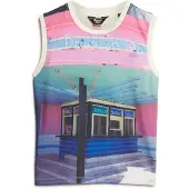 Superdry Sub Print Ermeløs T-skjorte