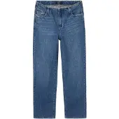 LMTD Jeans - NlfKimnolin - Bred - Medium+ Blue Denim - - 12 år (152) - Jeans