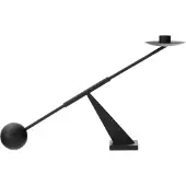Audo Copenhagen Audo lysestake Interconnect, svart, høyde 26 cm