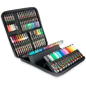 Posca Gift Case, 60 ass. Forskellige farver og stregbredder