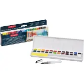 Derwent Inktense 24 Paint Pan Set