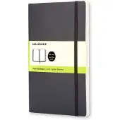 Moleskine Notatbok Classic myk linje, stor, svart