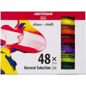Amsterdam Standard Series akrylmaling standard utvalg | 48 stk