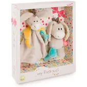Nici Kosedyr + Dyne Esel Muli Med Melding Teddy 18 Cm