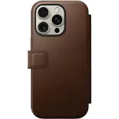 Nomad Modern Leather Folio Iphone 16 Pro Telefondeksel