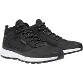 Timberland for man. TB1A2A580151 Field Trekker leather shoes black (43), Flat, Laces, Casual