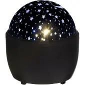 Finn-Lumor Projektorlampe med stjerner og måne – roterende