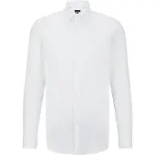BOSS H-hank Kent Slim Fit Skjorte Med Lange Ermer