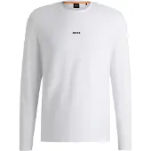 BOSS Chark Orange Langarmet T-skjorte