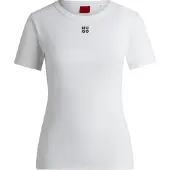 HUGO Deloris 10258222 Red Kortarmet T-skjorte