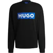 HUGO Niero 10249110 Blue Collegegenser