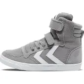 Hummel Støvler - HMLSlimmer Stadil High JR - Frost Grey - - 35 - Støvler