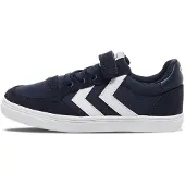 Hummel Sko - HMLSlimmer Stadil Low Jr - Dress Blue - - 28 - Sko