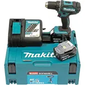 Makita DDF482RFJ - Drill/driver - trådløs - 2 hastigheter - nøkkelfri borhylse 13 mm - 62 N·m - 2 batterier - 18 V