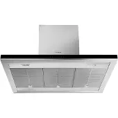 Siemens iQ500 LF98BIP50 - Panser - Island - bredde: 89.8 cm - dybde: 60 cm - ekstraksjon og resirkulasjon (-) - med intern motor - rustfritt stål