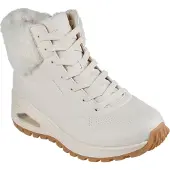 SKECHERS for woman. 167274 Uno Rugged beige trainers (39), 1 to 3 cm, Laces, Casual