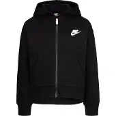 Nike Club Fleece High Low Genser Med Hel Glidelås