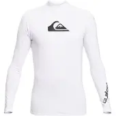Quiksilver All Time Longsleeve Lycra hvit