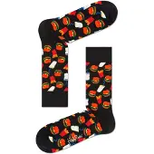 Happy socks Sokker Hamburger Flerfarget Svart Størrelse