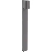 LEDS-C4 Eko Standard LED-veilampe, grå, høyde 80 cm, aluminium