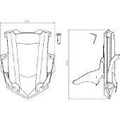 Puig 3654n Triumph Frontrute