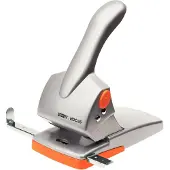Rapid HDC65 - Hullstanser - robust - 65 ark - metall, ABS-plast - oransje/grå