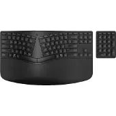 HP 960 - Sett med tastatur og numerisk tastatur - kompakt størrelse, 2-soners oppsett, separat numerisk tastatur, lav profil tastetrykk, fler-enhet...