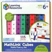 Learning Resources Leketøy MathLink-kuber - Matematikk For Kom i - - OneSize - Klosser