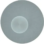 HELL LED-taklampe Stella, aluminiumsfarget, Ø 45 cm, CCT