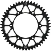 Holeshot 123l-520-49bl 520 Chain Aluminium Bakre Tannhjul