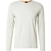 BOSS for man. 50512111 Tacks beige T-shirt (XS), Casual, Cotton, Long sleeve