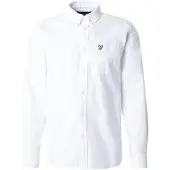Lyle & Scott Skjorte Oxford Hvit Størrelse