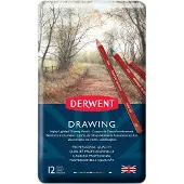 Derwent Blyant I Metallboks 12 Enheter