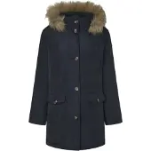 Pepe Jeans for woman. PL402435 Clementine Parka navy (L), Casual, Polyester