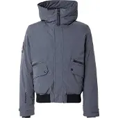 Superdry for man. M5011908A City grey quilted bomber jacket (XXL), Casual, Recycled Polister, Sustainable