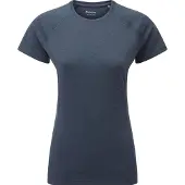 Montane F Dart T-Shirt, dame, blå