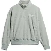 Superdry Country Club Borg Halv Glidelås Genser