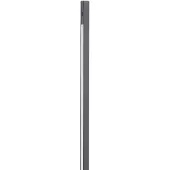 LUCANDE LED-gulvlampe Linija, svart, høyde 110 cm, sensor
