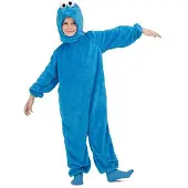 MOM Basic Cookie Monster Barnekostyme