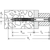 Fischer DuoXpand 10x160 T 50 stk.