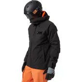 Helly Hansen Powderface, Skijakke, Herre, Black