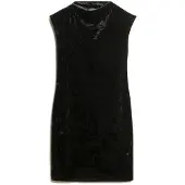 Superdry Velvet Bodycon Ermeløs Kort Kjole